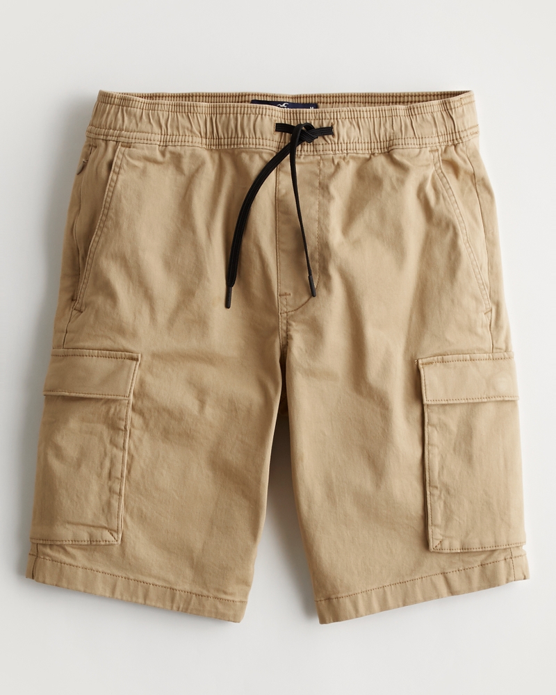 Men's Twill Cargo Jogger Shorts 9" Men's Bottoms