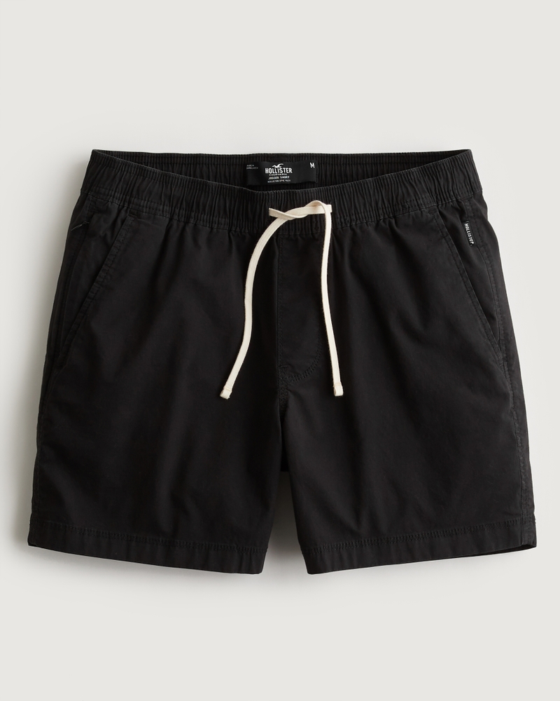 Men's Twill Jogger Shorts 5, Men's Hollister Men's