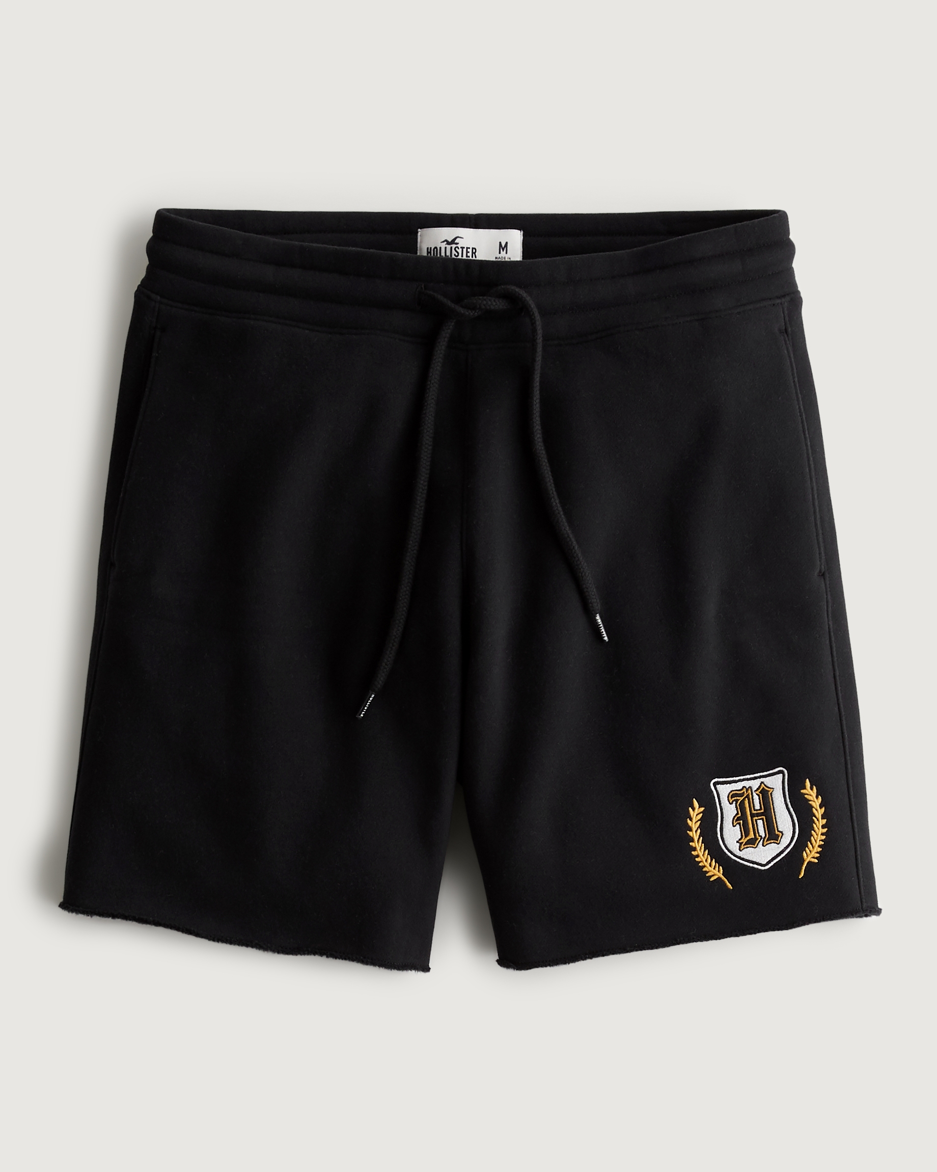 Hollister Co. TECH LOGO - Shorts - black 