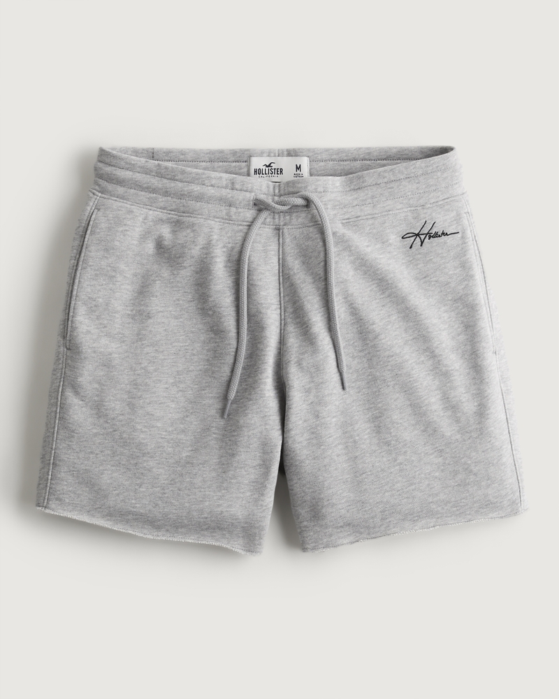 Men's Terry Fleece Logo Shorts 5, Men's