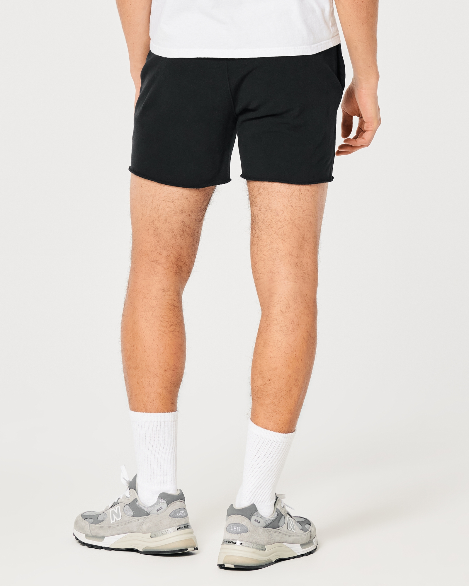 Hollister Men's Sport Fleece Shorts (Inseam 6.5) HOM-40