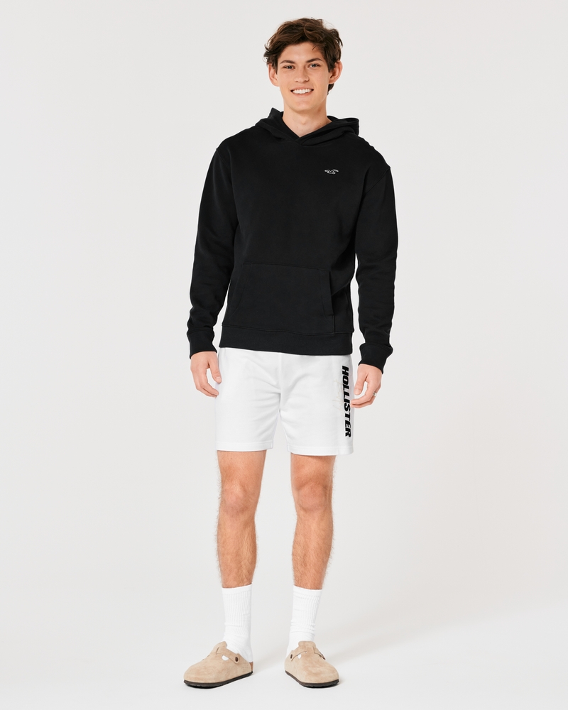 Color Change Fleece Logo Graphic Shorts 7