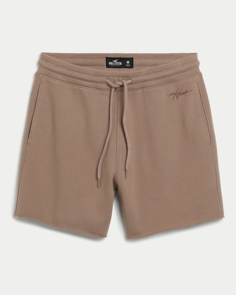 Khaki store shorts hollister