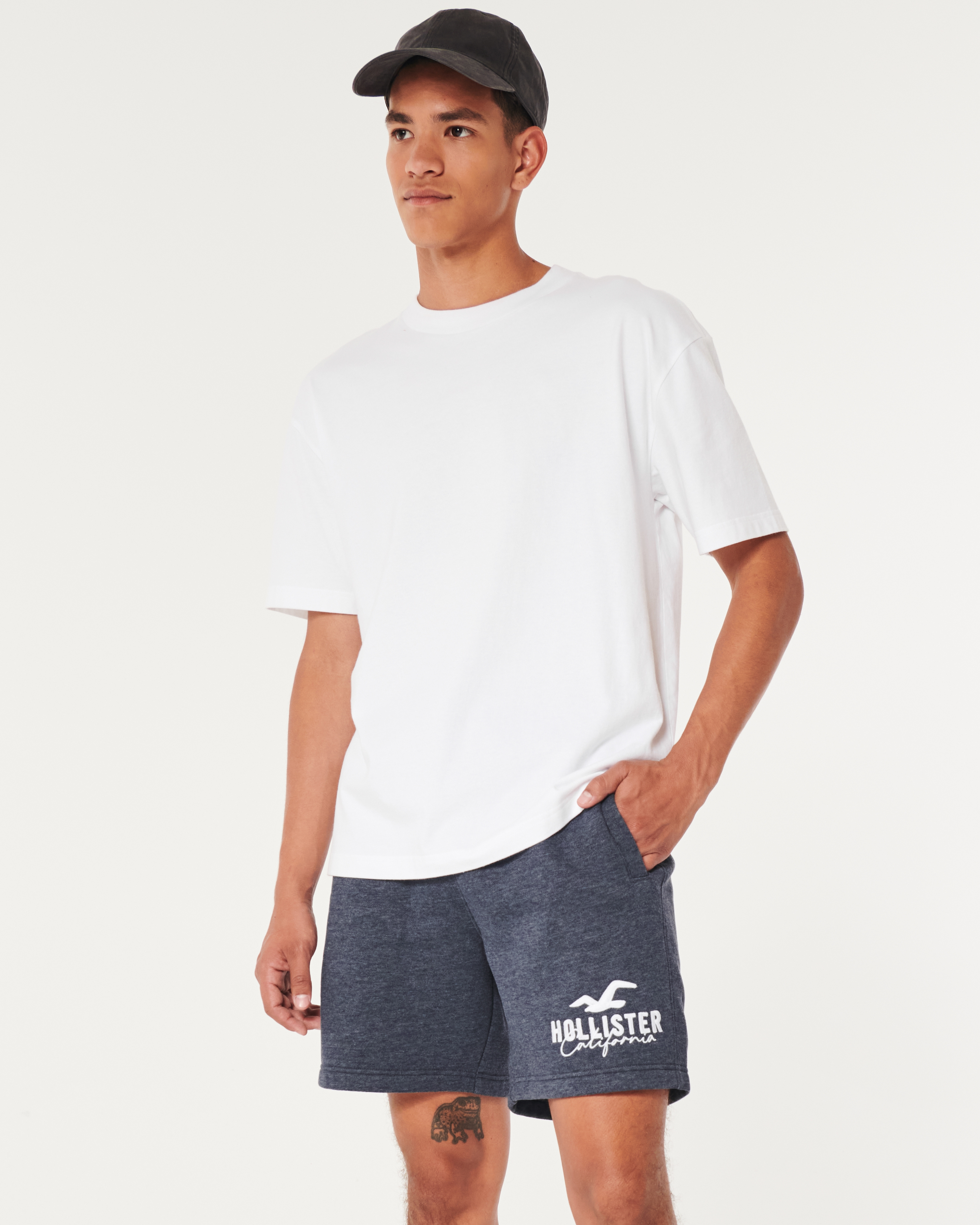 Hollister classic clearance fleece shorts