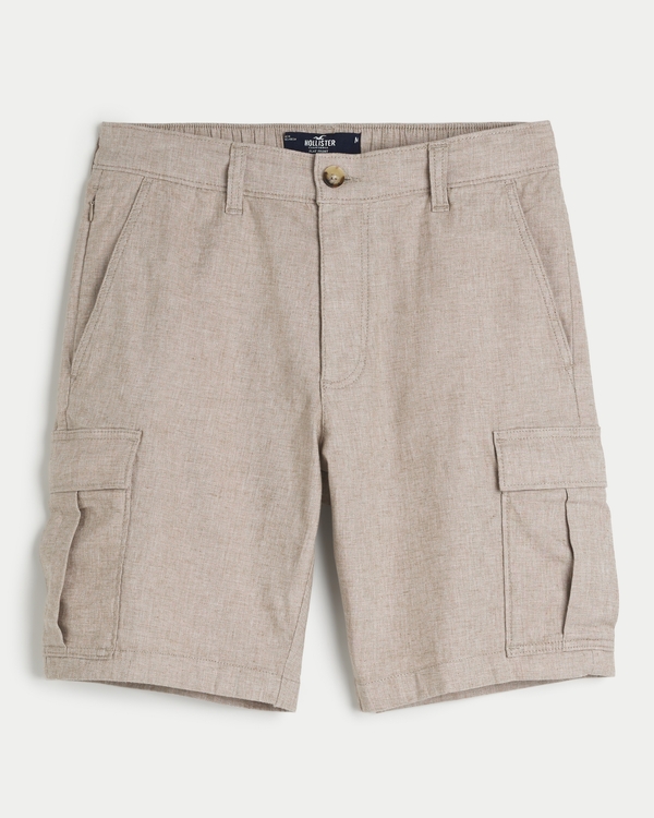 Hollister mens 2025 cargo shorts