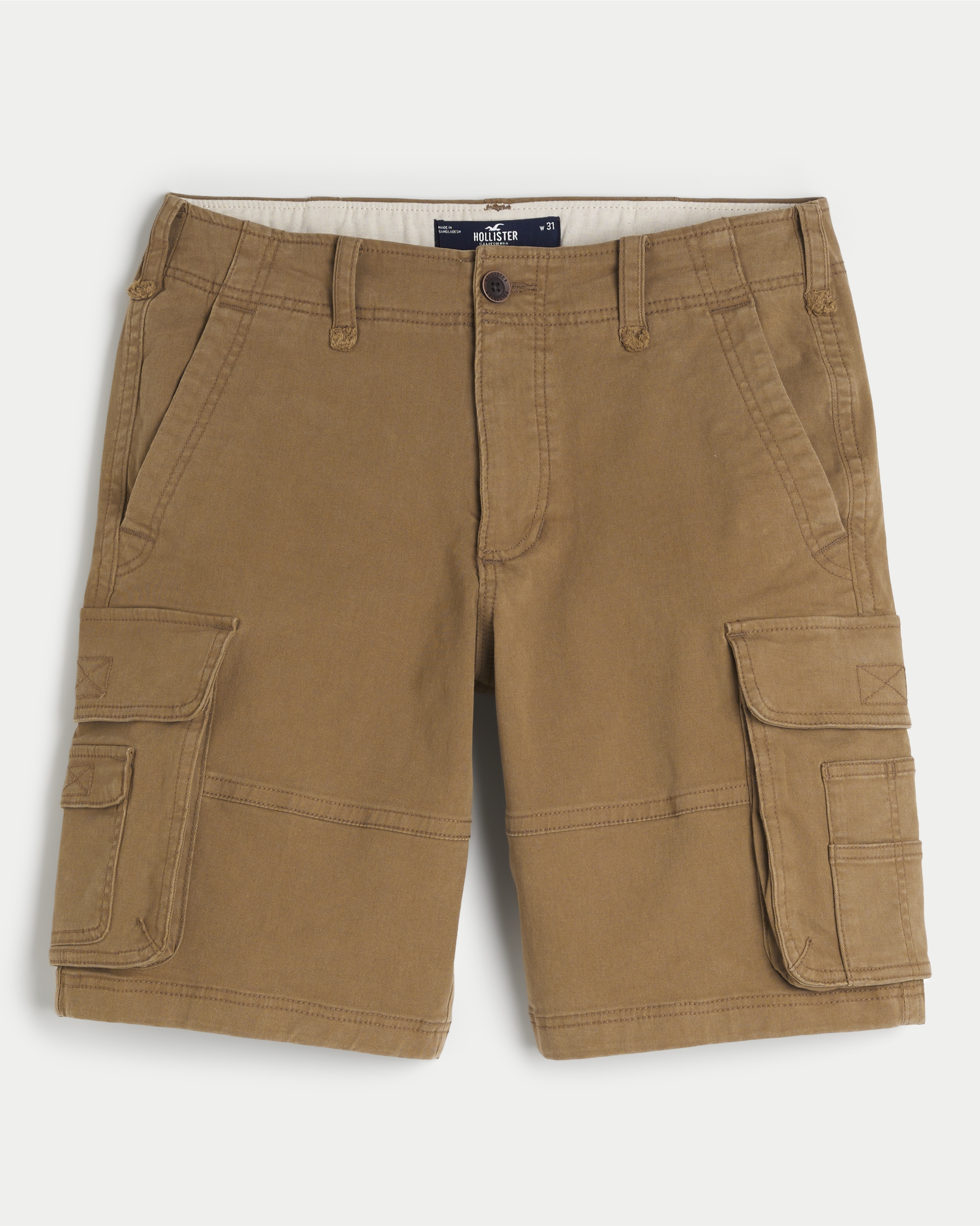 Hollister khaki shorts mens hotsell