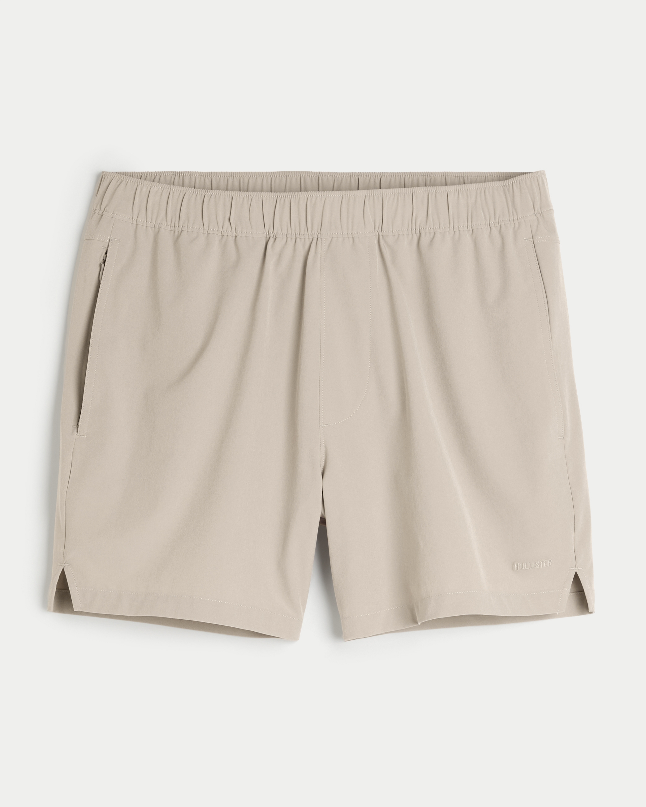 Men s Hybrid Active Shorts 5 in Tan Size XXL from Hollister