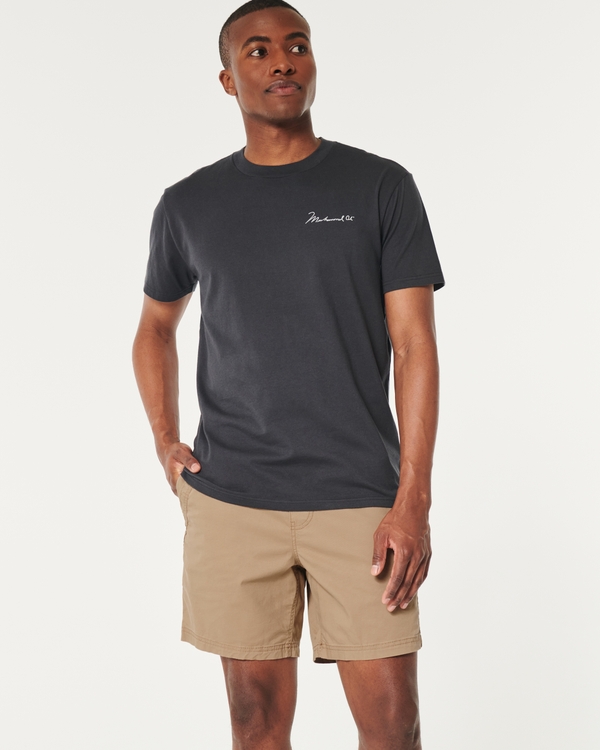 Hollister classic 2024 fleece shorts