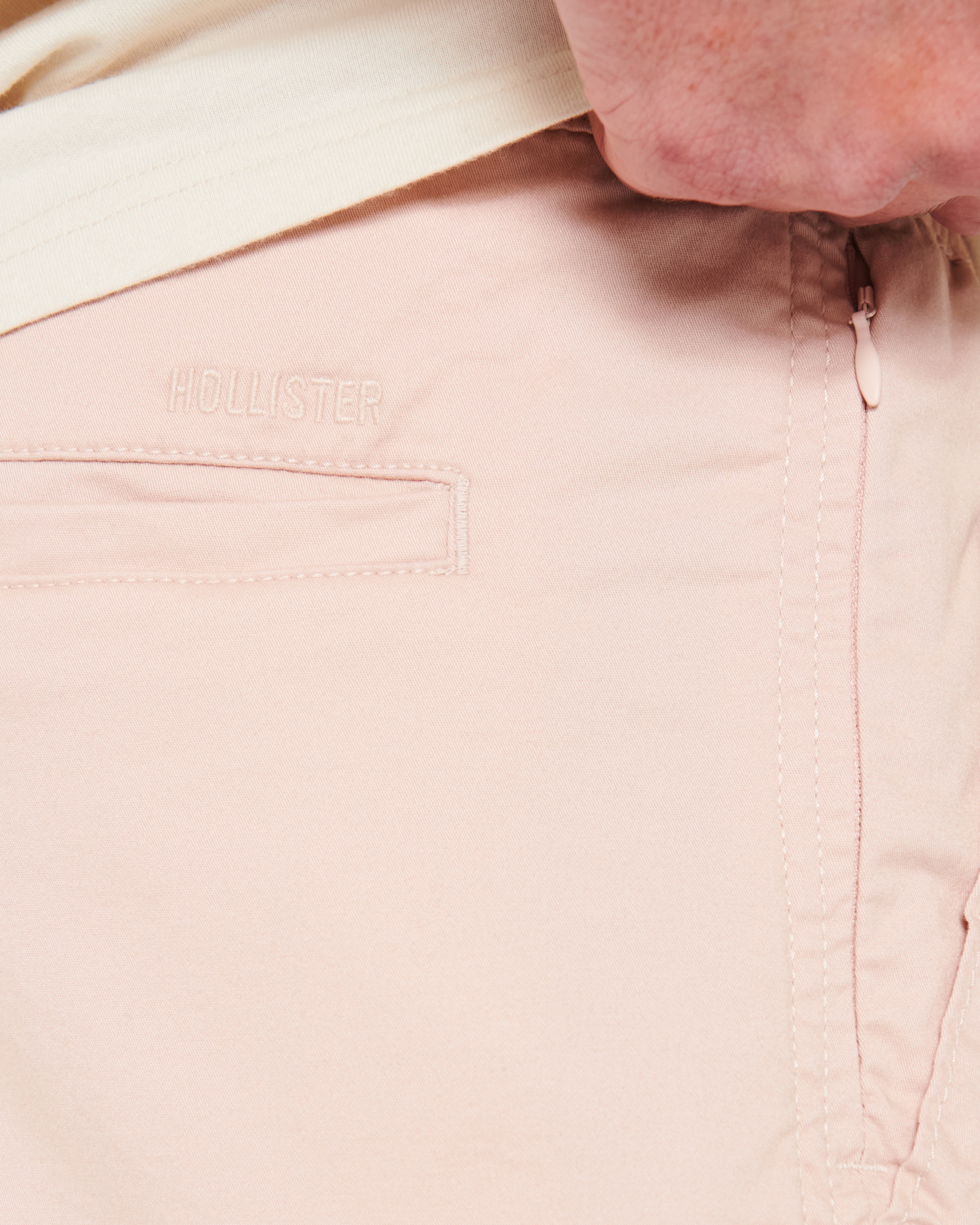 Twill Pull-On Shorts 7"