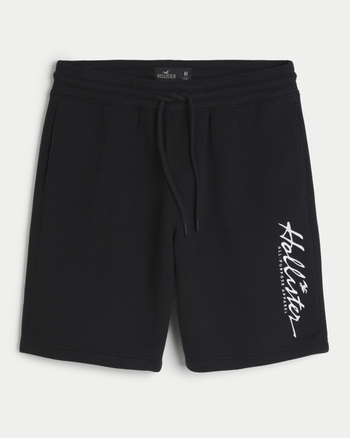 Hollister 5 pack contrast logo boxer briefs in black