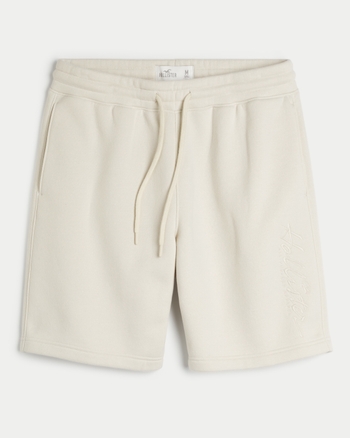 Hollister white sales shorts mens