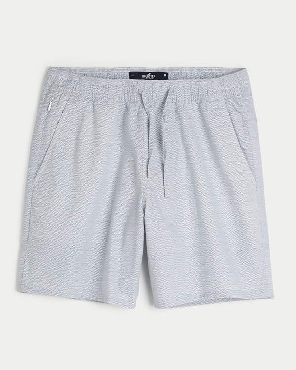 Men's Shorts - Blue & Grey Shorts | Hollister Co.