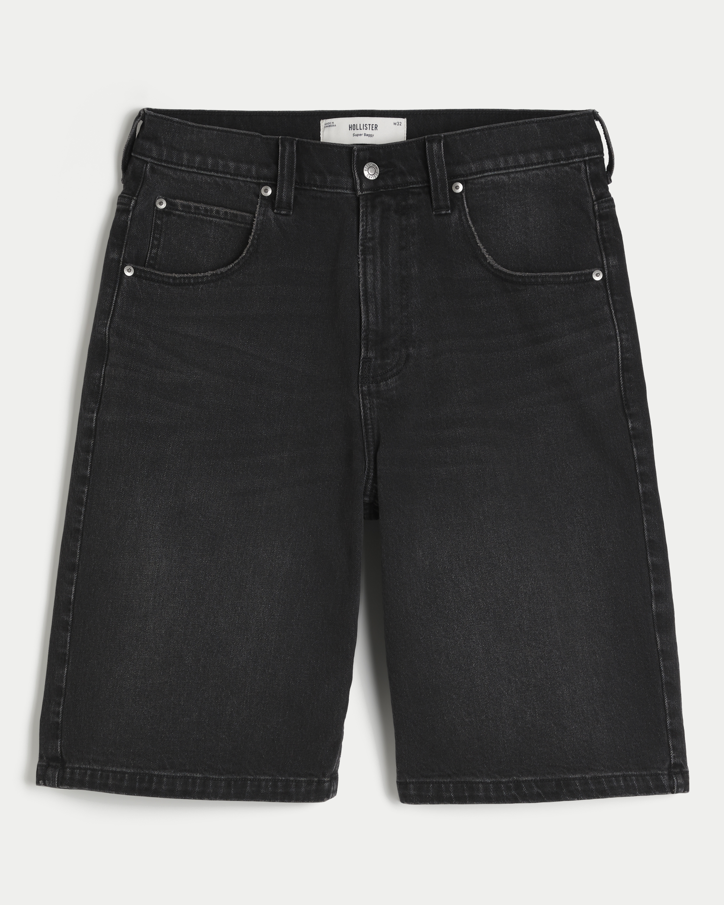 Black jeans men hollister best sale