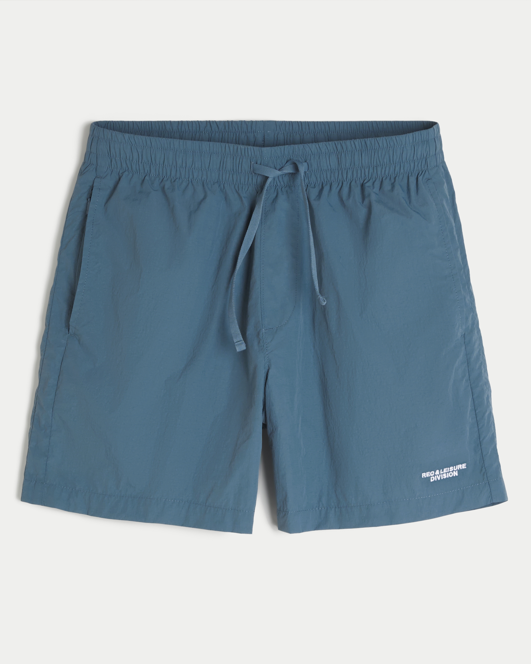 Above-the-Knee Nylon Track Shorts