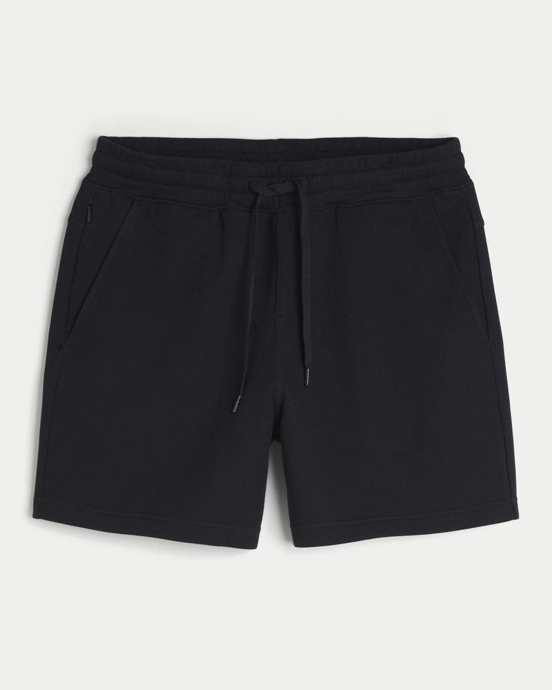 Men s Mid Thigh Loose Cooling Fleece Shorts Men s Bottoms HollisterCo