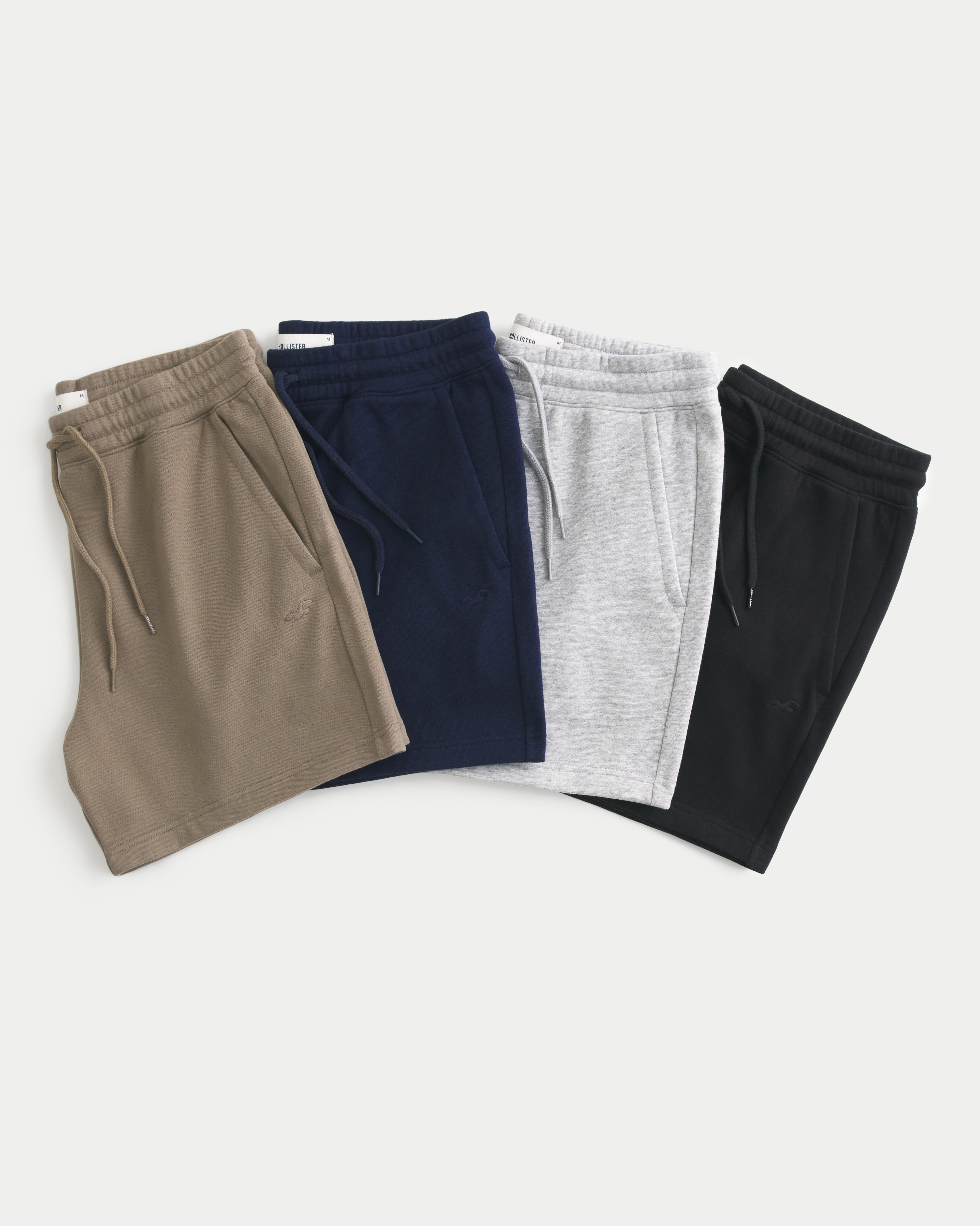 Above-the-Knee Fleece Shorts 4-Pack