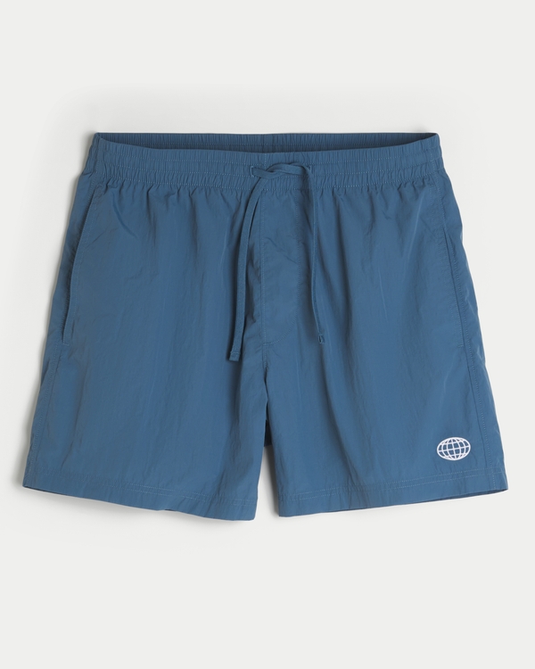 Mid-Thigh Baggy Soccer Shorts
