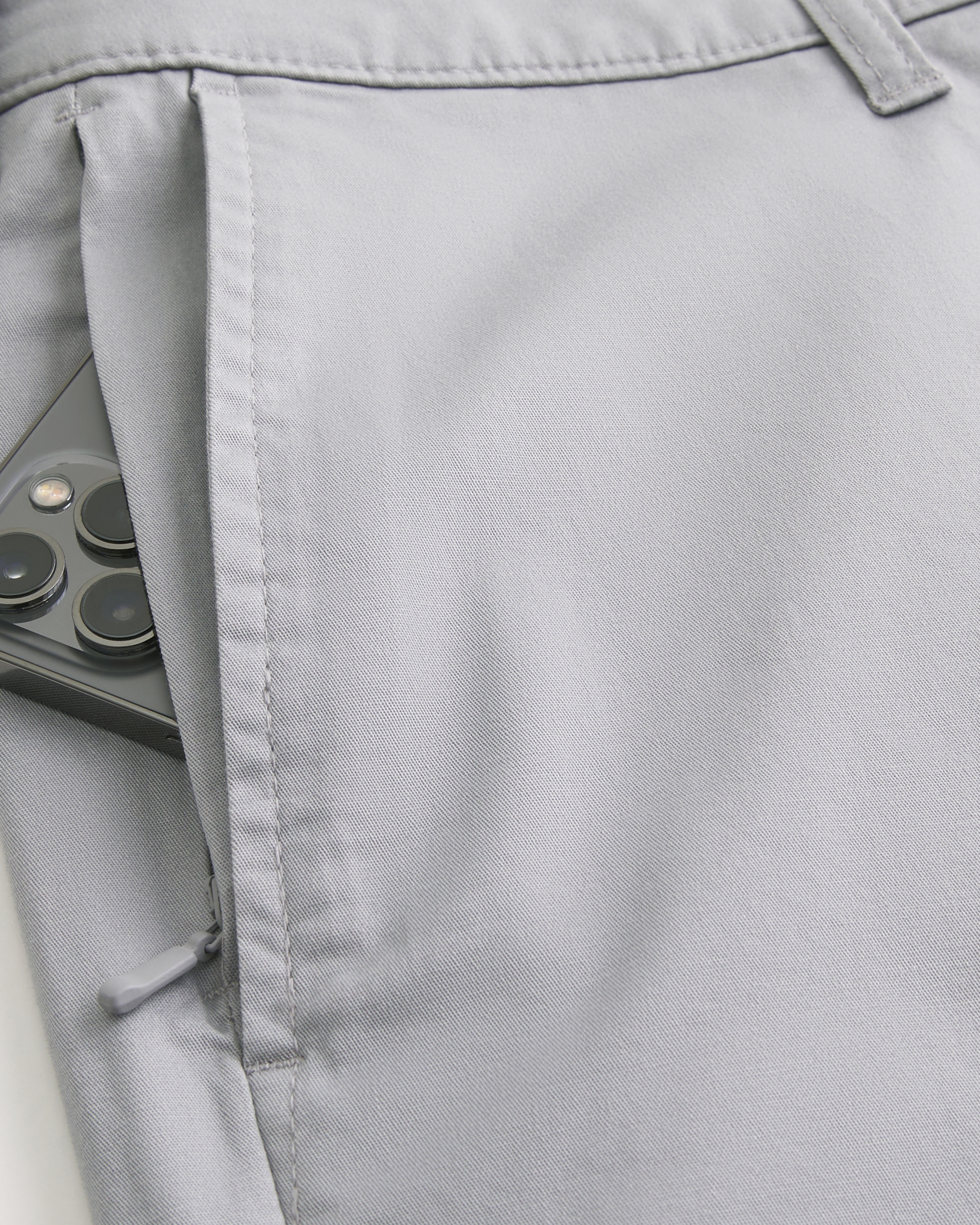 At-the-Knee Chino Shorts