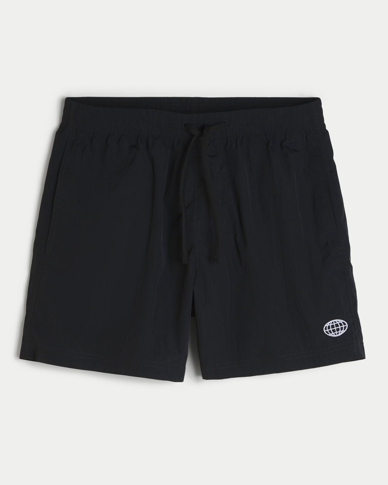 Mid-Thigh Baggy Soccer Shorts