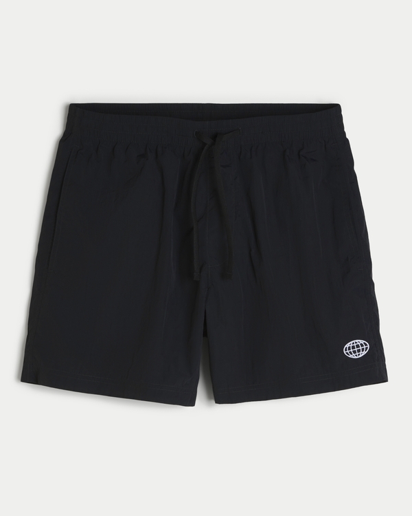 Mid-Thigh Baggy Soccer Shorts