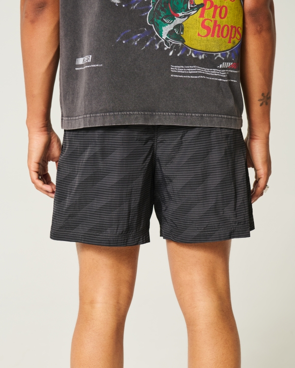 Mid-Thigh Baggy Soccer Shorts