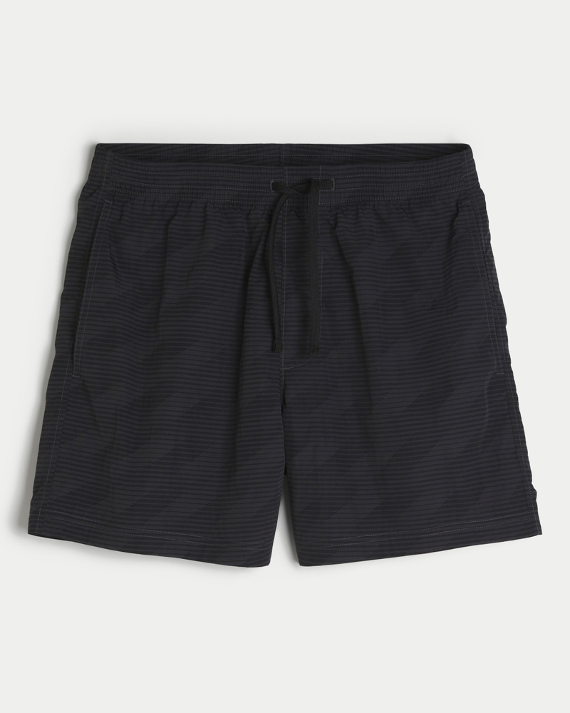 Mid-Thigh Baggy Soccer Shorts