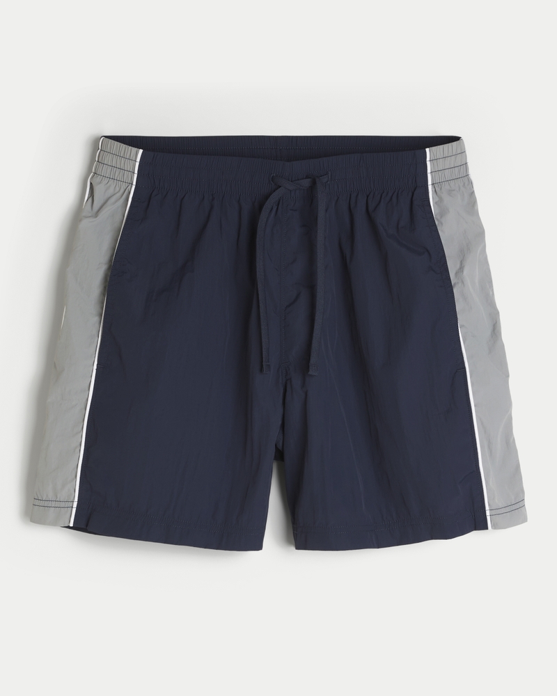 Mid-Thigh Baggy Soccer Shorts