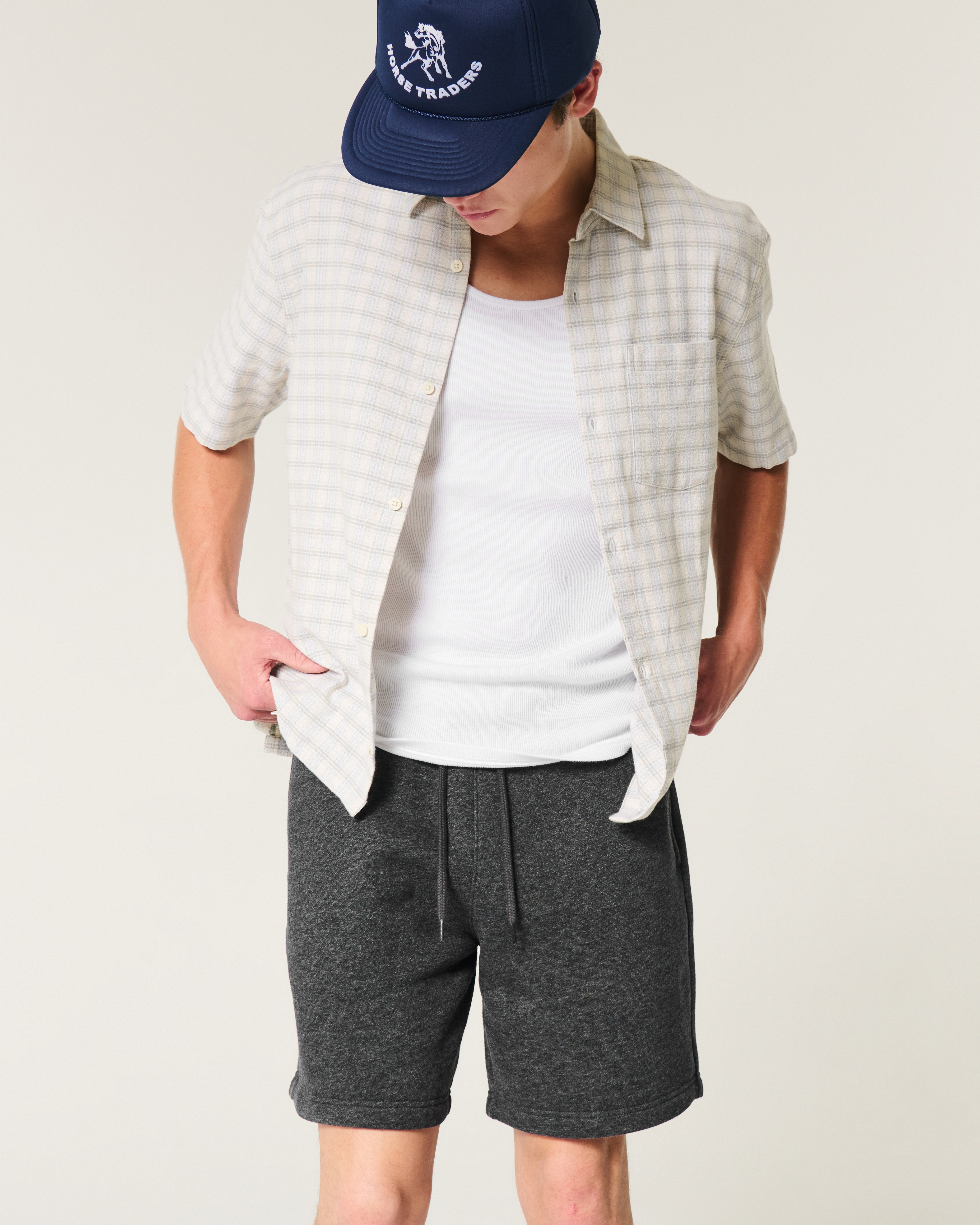 Above-the-Knee Fleece Icon Shorts