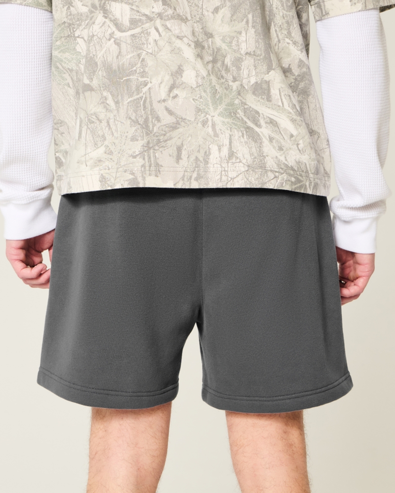 Hollister Feel Good Fleece Mid-Thigh Loose Shorts