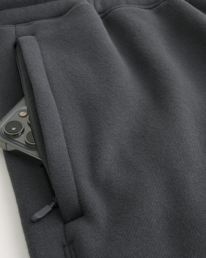 Hollister Feel Good Fleece Mid-Thigh Loose Shorts