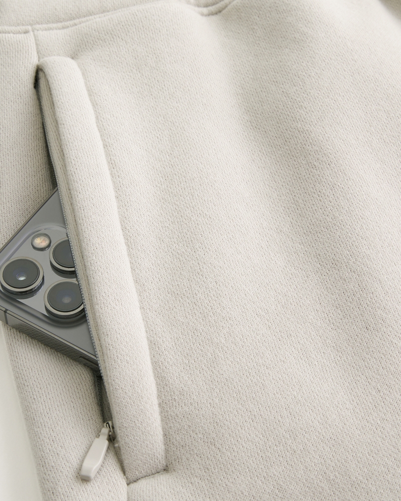 Hollister Feel Good Fleece Mid-Thigh Loose Shorts