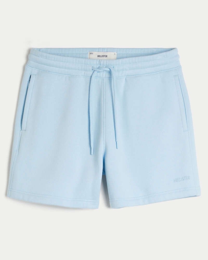 Hollister Feel Good Fleece Mid-Thigh Loose Shorts