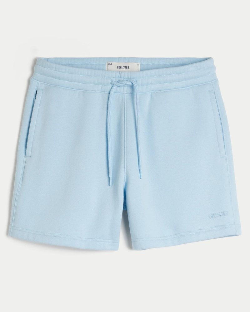 Hollister Feel Good Fleece Mid-Thigh Loose Shorts