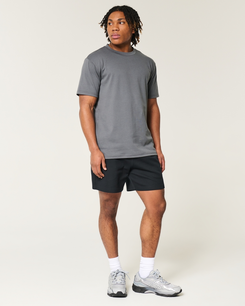 Mid-Thigh Cooling Fleece Shorts