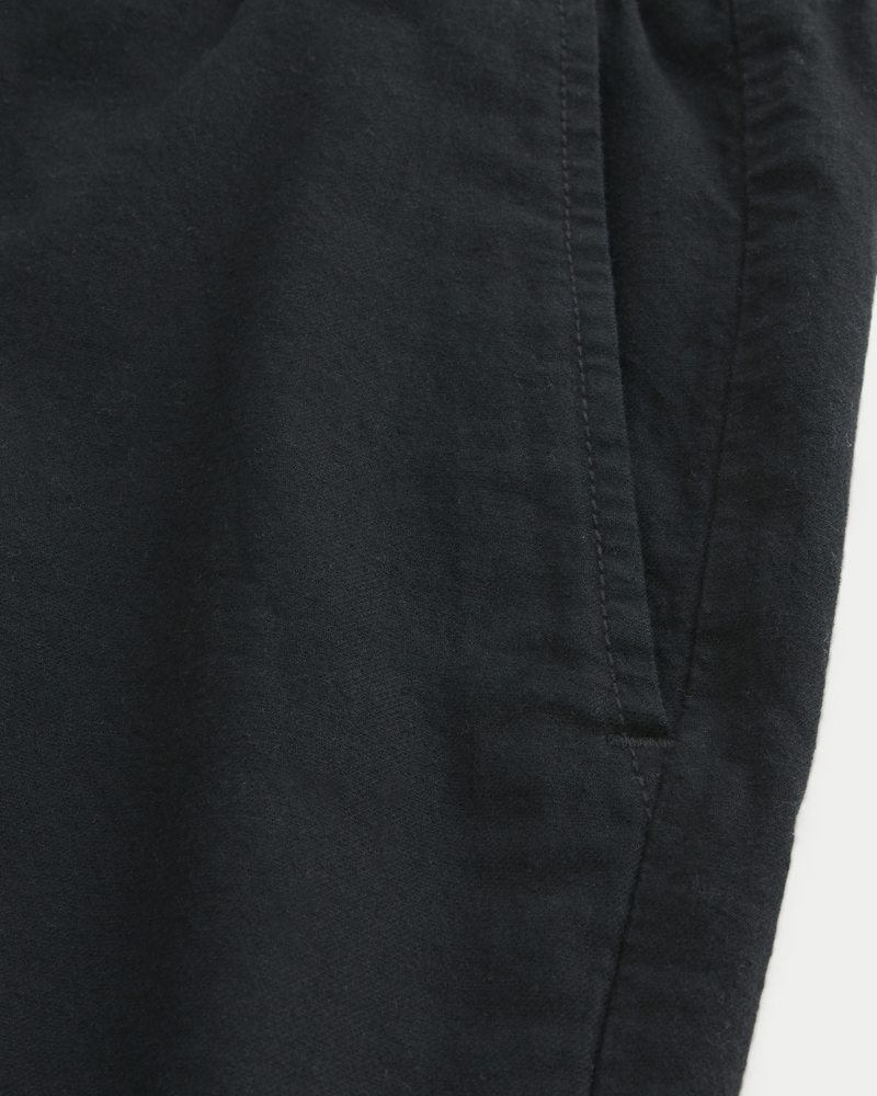Mid-Thigh Cotton Pull-On Shorts