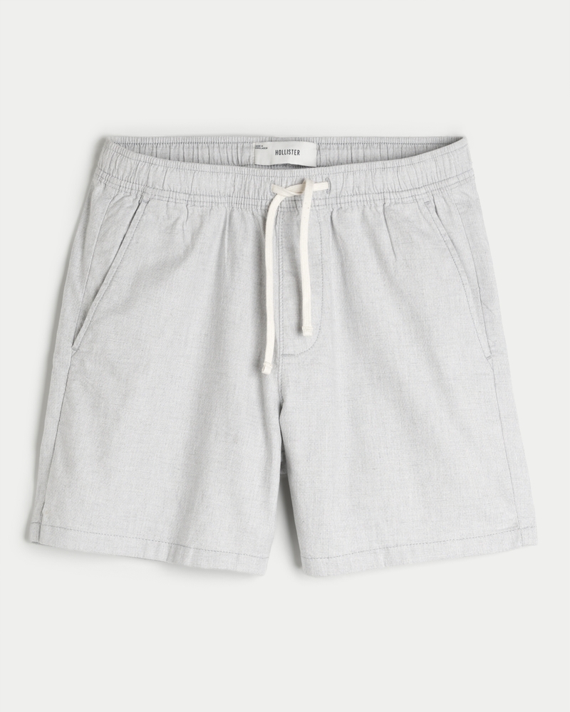 Product image for Mid Thigh Cotton Pull On Shorts