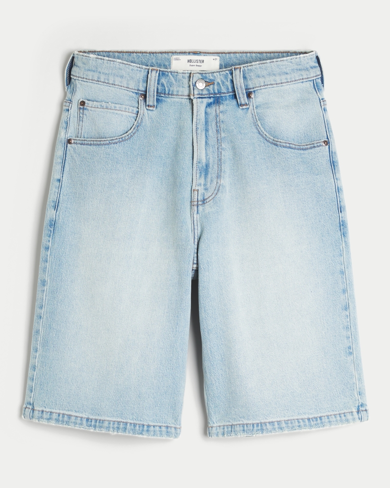 パンツ CROWN TAG BAGGY DENIM SHORTS CROWN TAG BAGGY DENIM SHORTS – BlackEyePatch