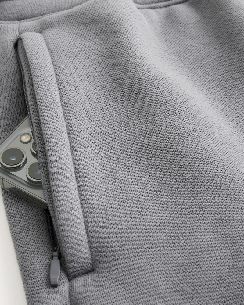 Hollister Feel Good Fleece Mid-Thigh Loose Shorts