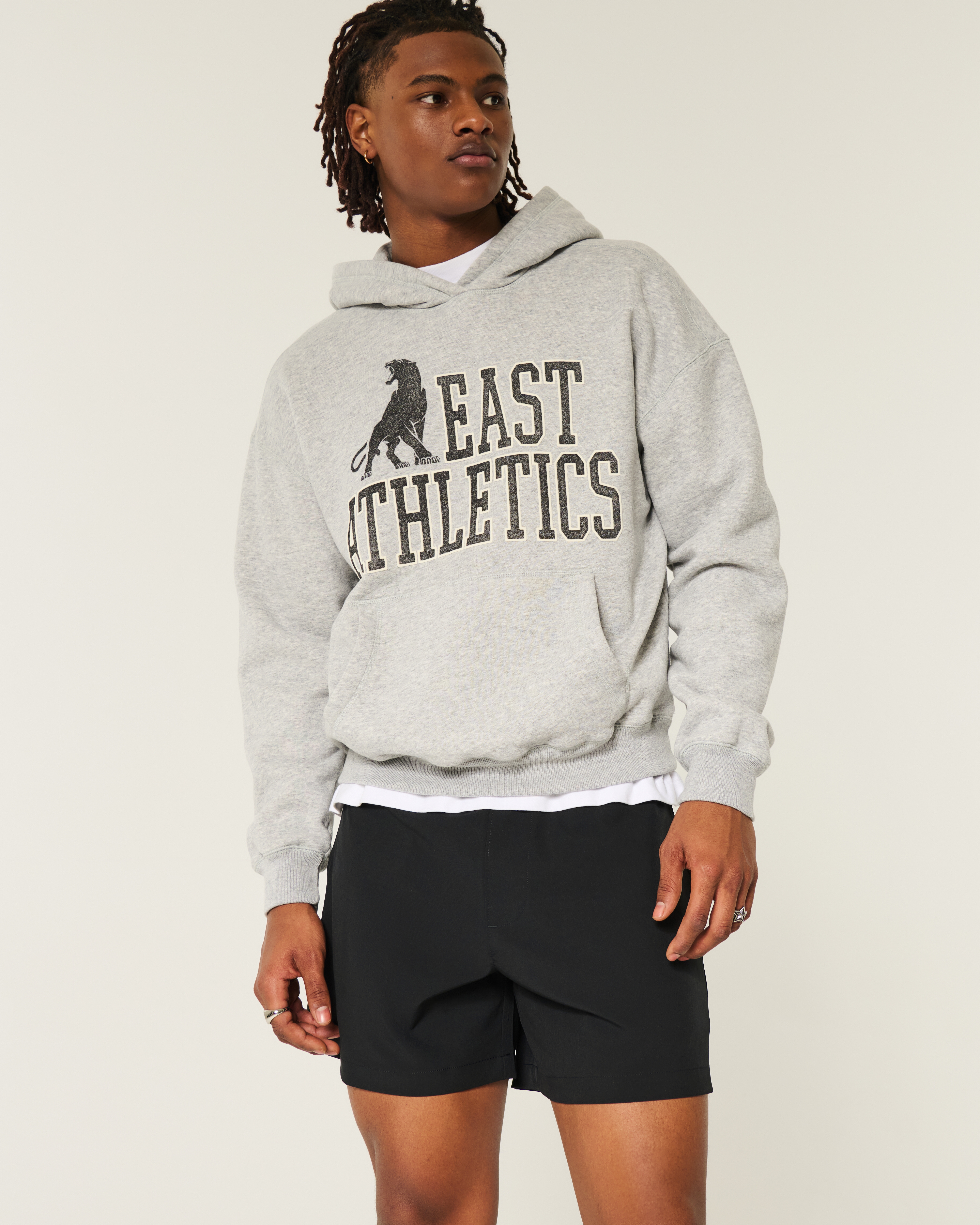 Mid-Thigh Hybrid Active Shorts