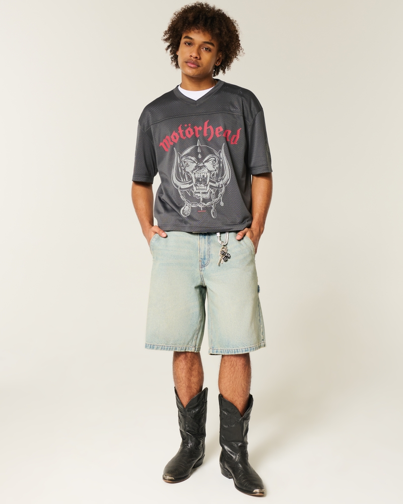 Baggy Denim Shorts