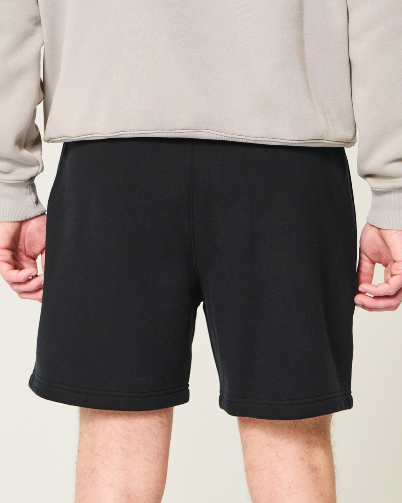 Hollister Feel Good Fleece Mid-Thigh Chevy Graphic Shorts