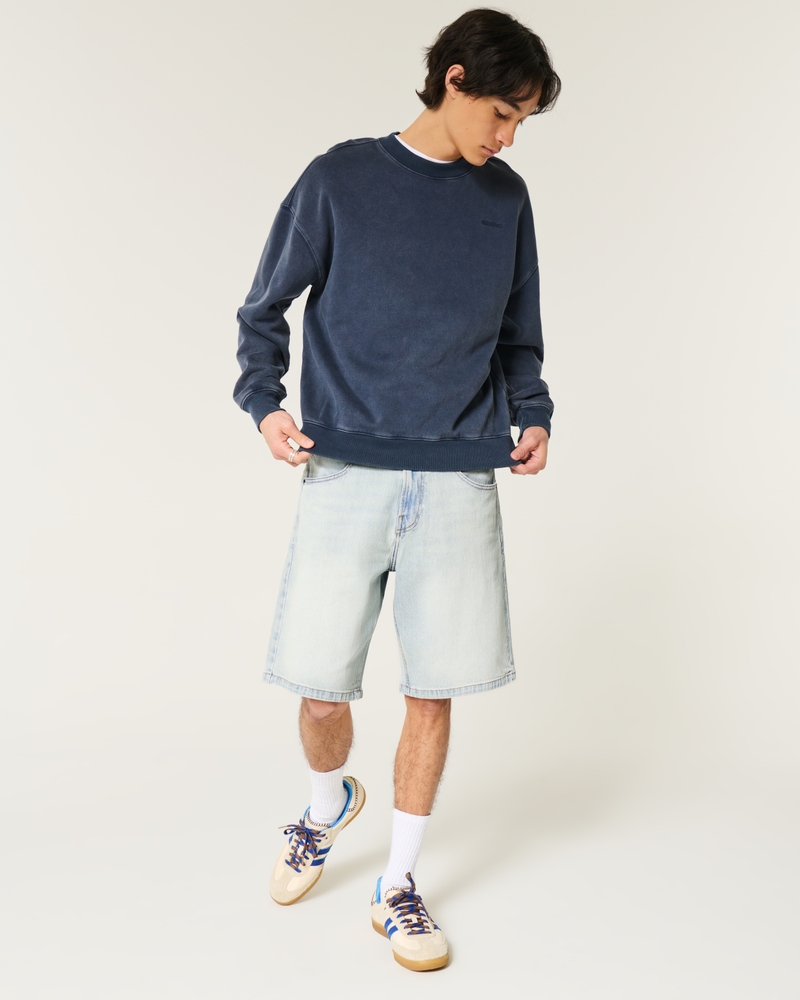 Baggy Jean Shorts