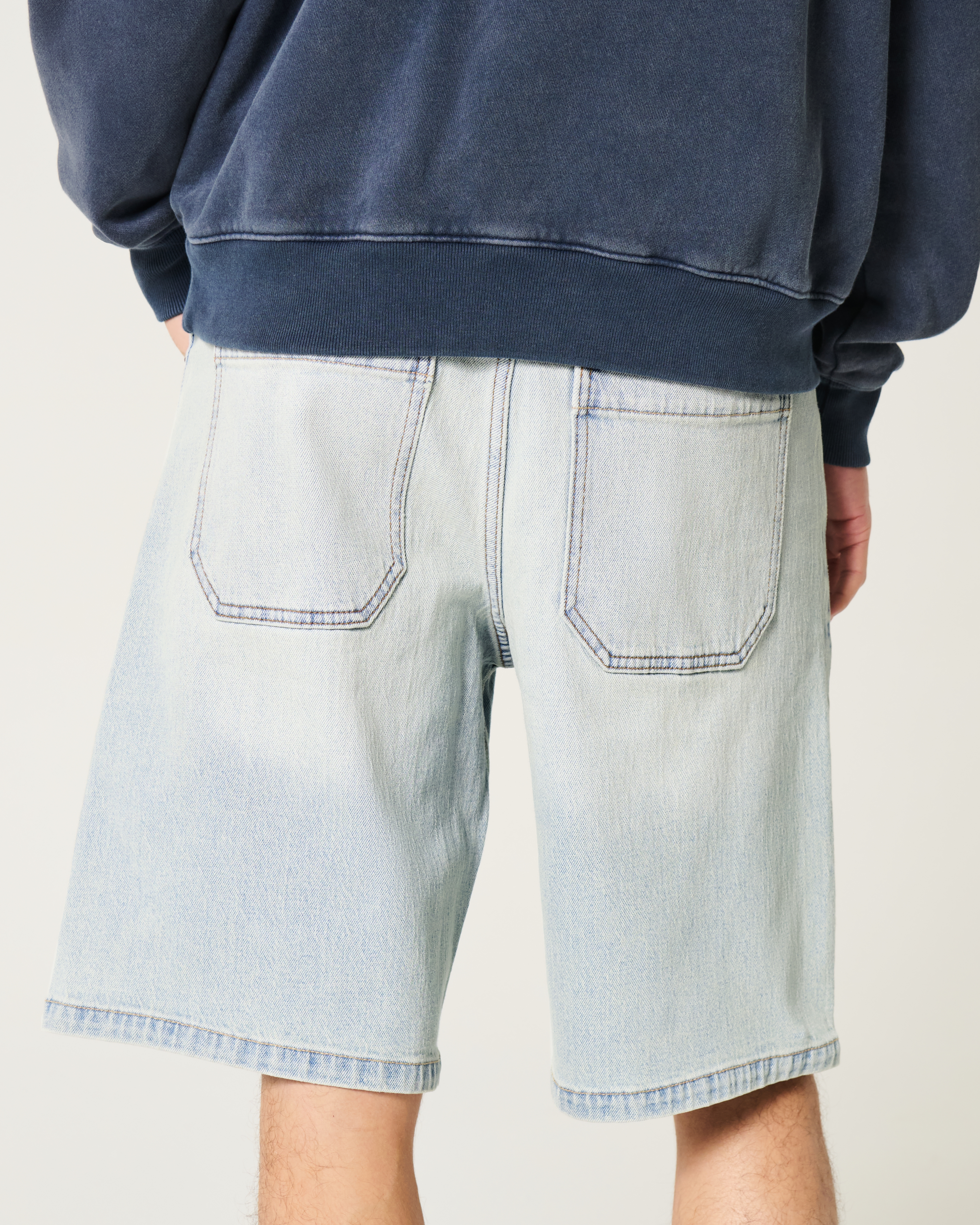 Baggy Denim Shorts