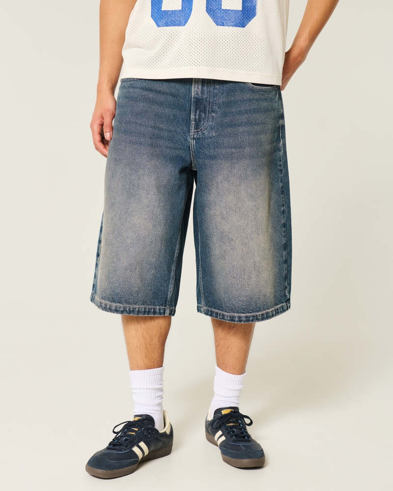 Medium Wash Half Pant Denim Shorts