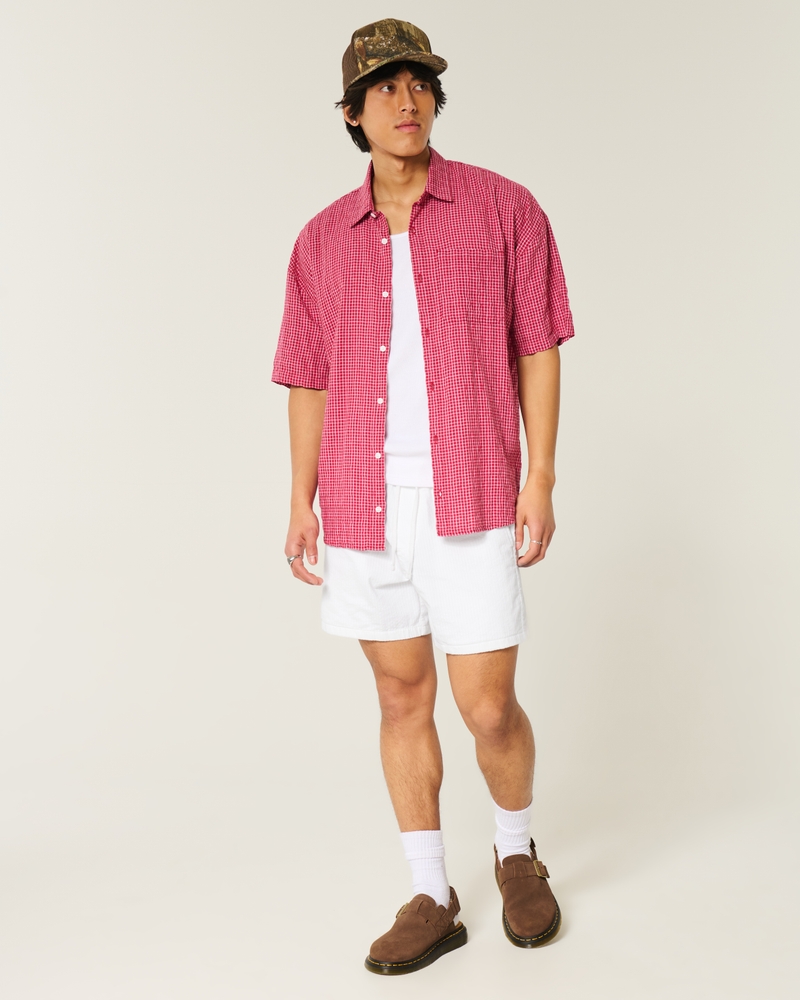 Seersucker Shorts