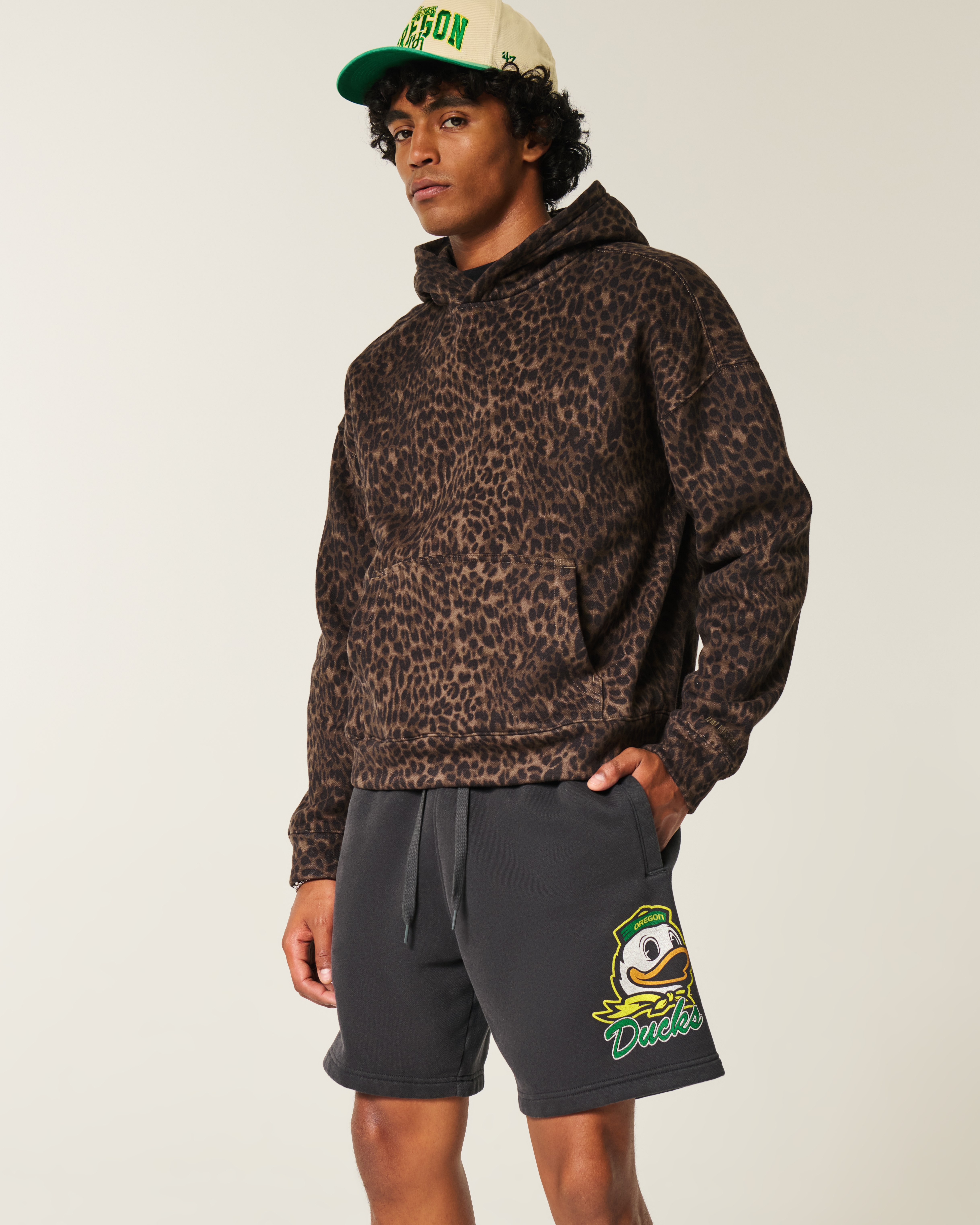University of Oregon Ducks Graphic Fleece Shorts