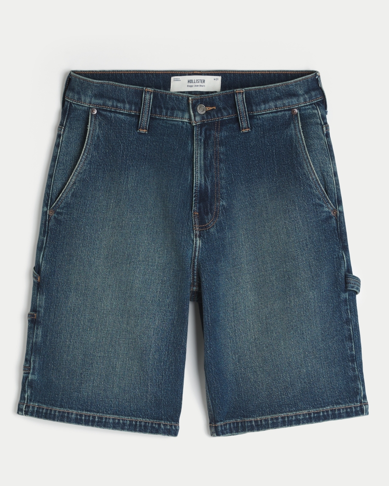 Baggy Denim Painter Shorts