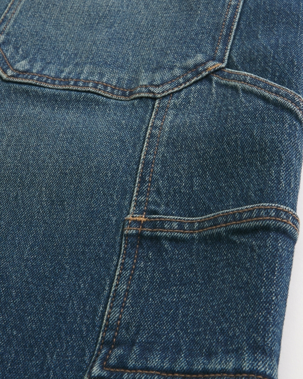 Baggy Denim Painter Shorts