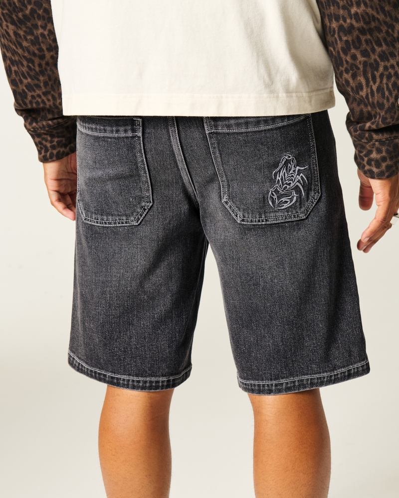 Baggy Denim Shorts