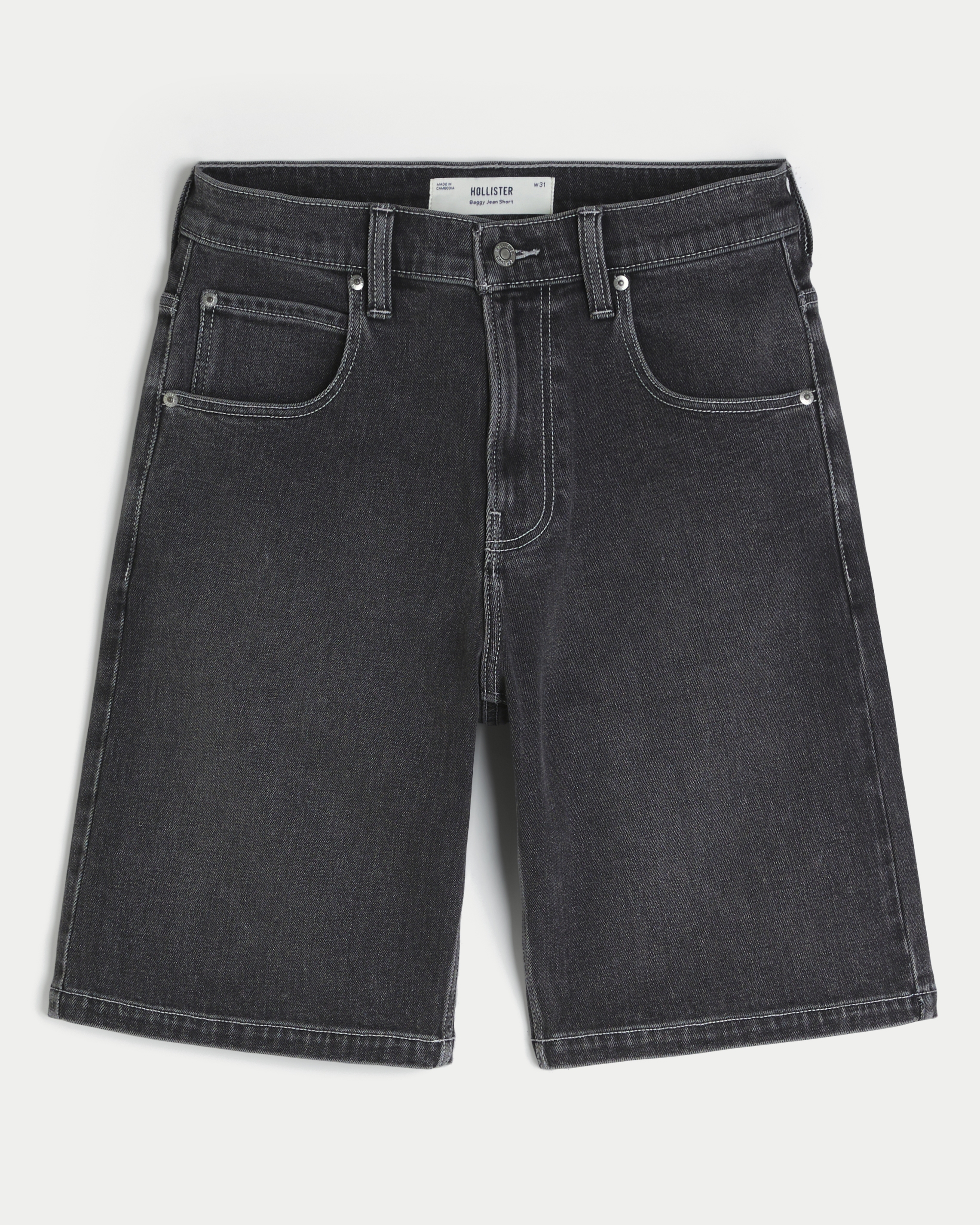 Baggy Denim Shorts